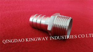 Stainless Steel Hexagon Hose Nipple (WN)