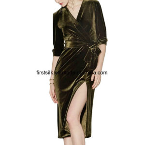 Silk Velvet Dress