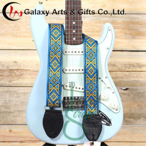 Bulk Custom Design Print Logo with Multicolor Electric Guitar Straps for Guitar Accessories