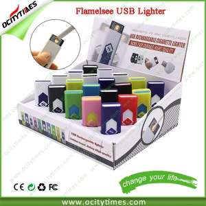 High Quality USB Lighter/Windproof Lighter/Cigarette Lighter with Logo Print